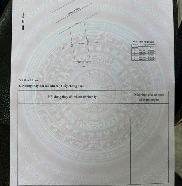 đất TĐC Dapak Dĩ an