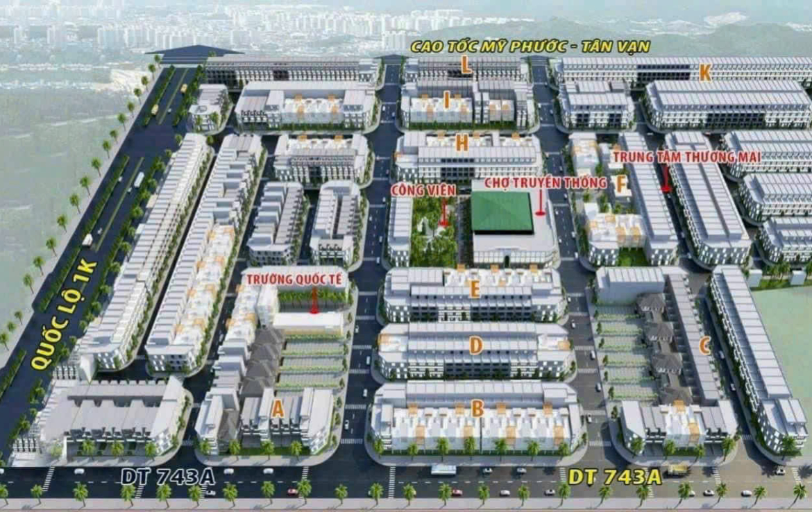 đất kdc phú Hồng Thịnh ql1k