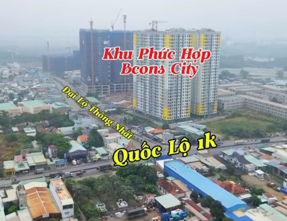 mặt tiền ql1k dĩ an