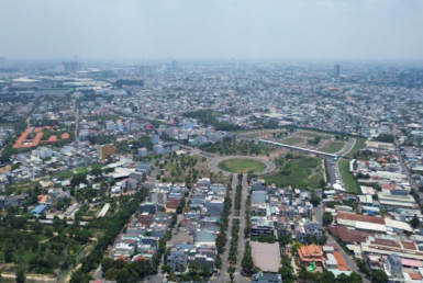 mặt tiền đường gs1 dĩ an