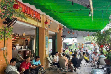 bán quán cà phê 2 mặt tiền